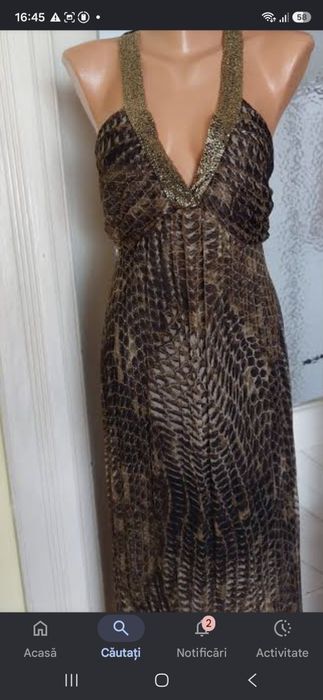 Rochie din matase naturala, M, Ana Alcazar