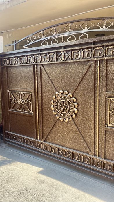 Покраска ворот профессионально