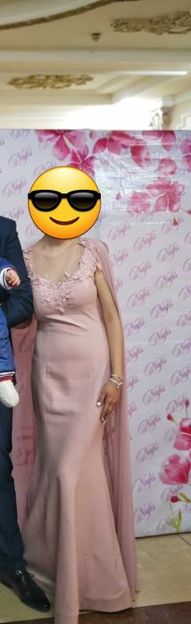 Платье вечернее со шлейфом