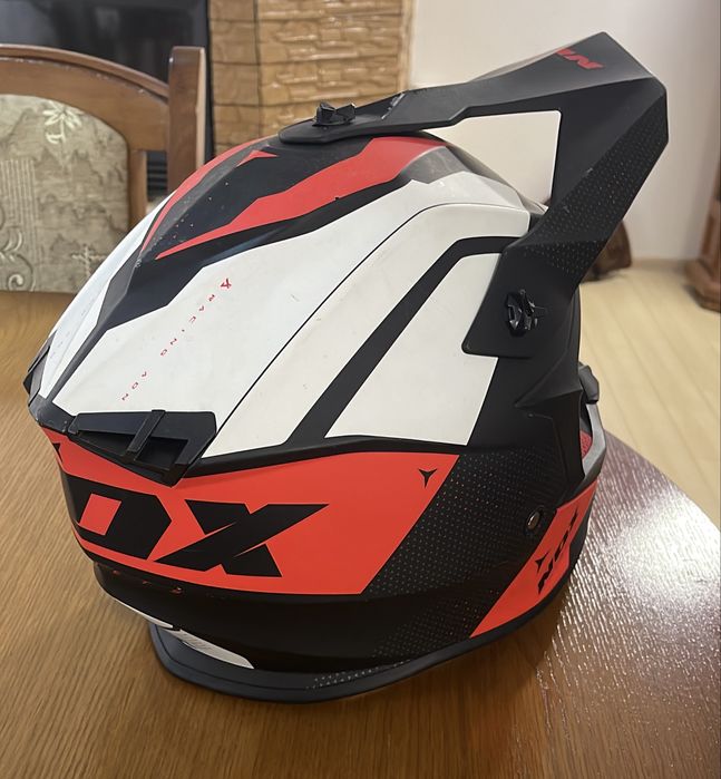 Cască Fox Airoh / Mărime M /impecabilă / atv - cross - quad !