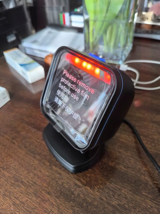 Баркод скенер RF-80L-DE – настолен / автоматичен