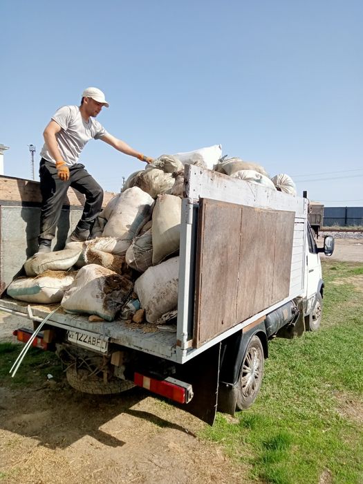 Вывоз ТБО. Газель самосвал