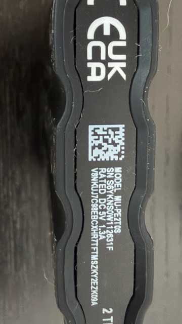 SSD Extern Samsung T7 2TB USB-C 1050MB/s