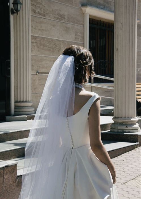 Свадебное белое платье