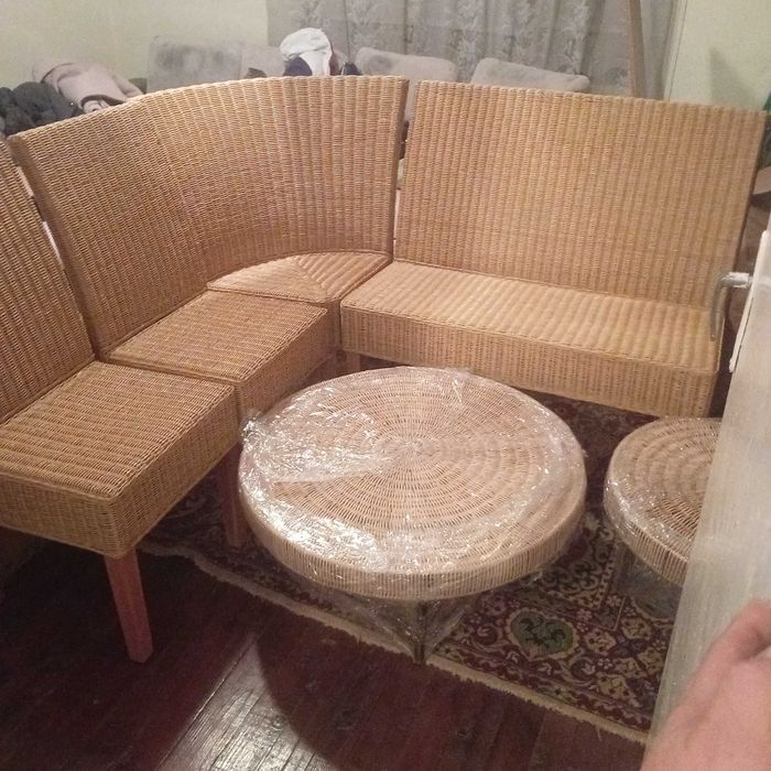 Продава истински ратанови мебели 100% внос чисто нови