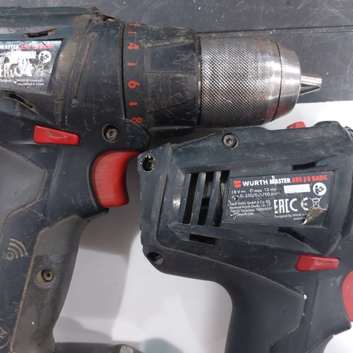 Безчетков акумулаторен винтоверт Вюрт  Wurth ABS 18 COMPACT BASIC