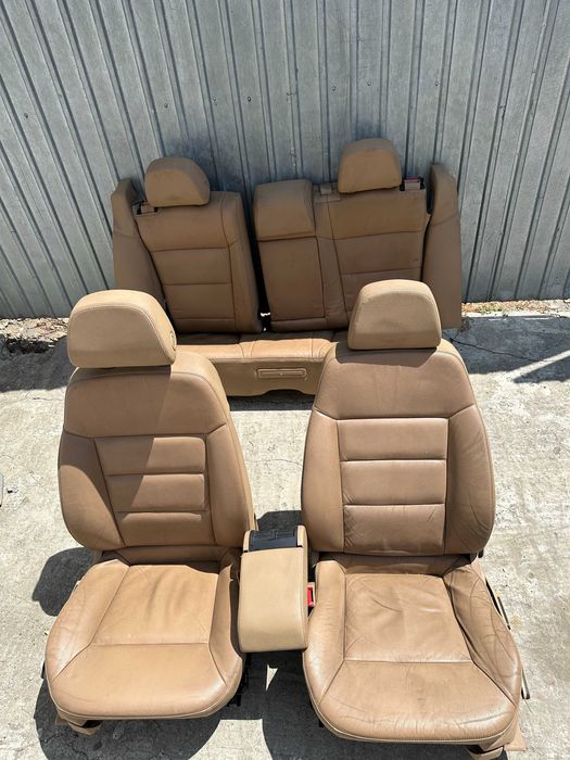 Interior complet Opel Vectra C Break piele crem 2002-2008