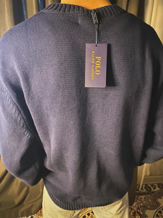 Свитер RL Polo , вязанный , размер L и XL .