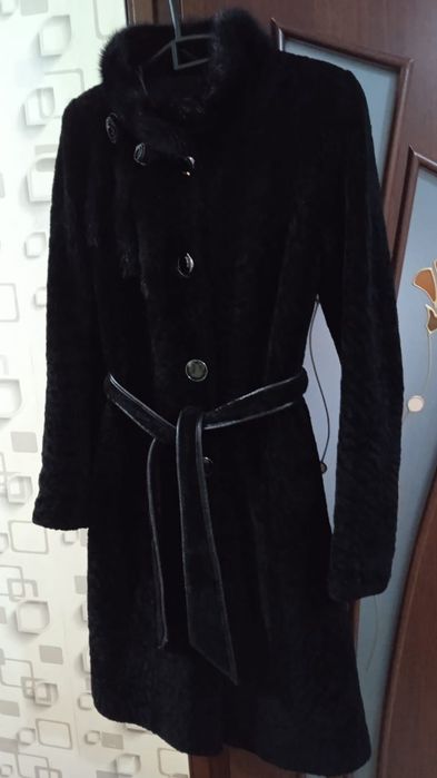 Шуба мутон стриженный размері 48