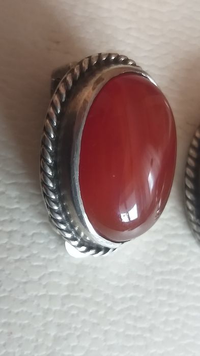 Vand set din Argint cu chihlimbar