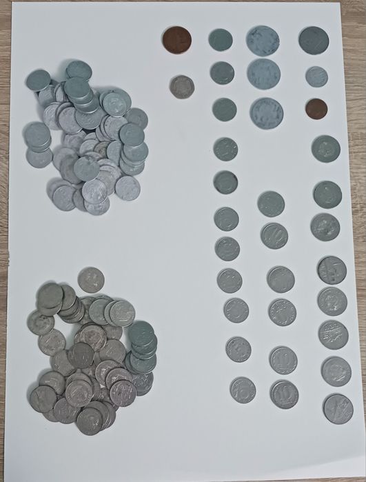 Set de monede vechi pentru colectionari