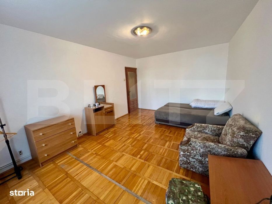 Apartament cu 2 camere, 48 mp, parter, centrala proprie, zona Brestei