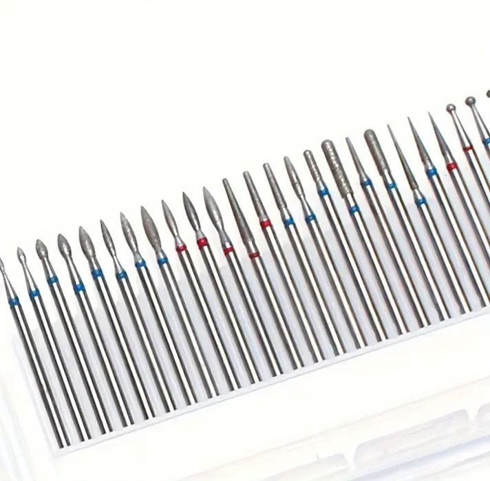 30 бр. Диамантени фрези за маникюр