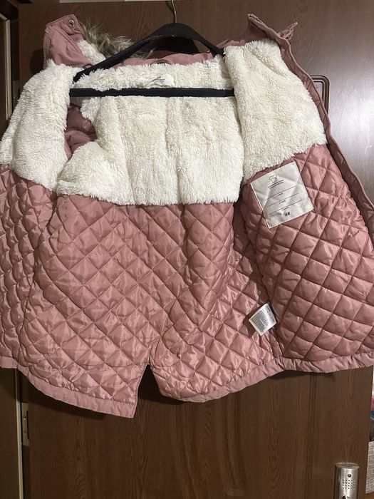 Зимно яке/парка за момиче HM, 134 р-р, Zara, guess, next