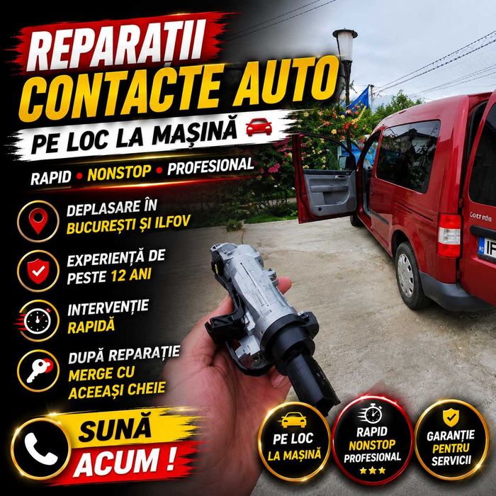 Reparatie contact CADDY grupul vag skoda octavia seat volkwagen golf pe loc la masina pret accesibil reparatie ca la carte
