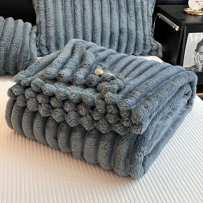 Плед плюшевый мягкий