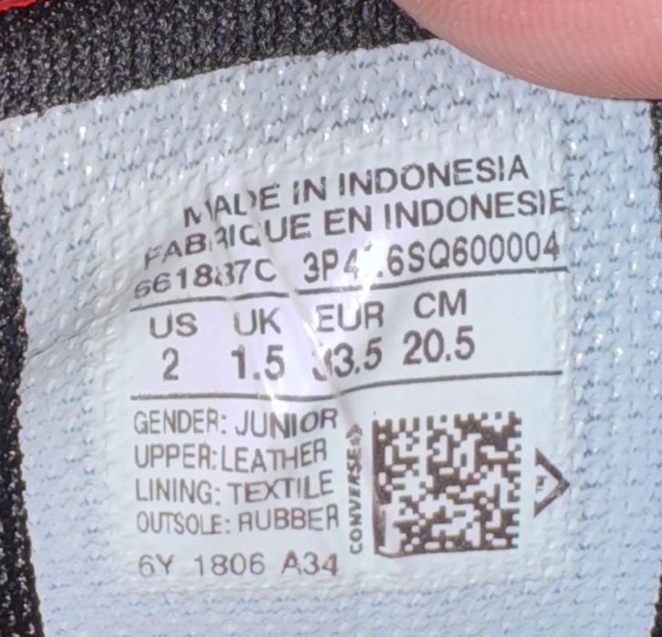 Tenisi inalti converse 33,5