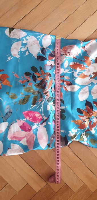 Лятна рокля от сатен