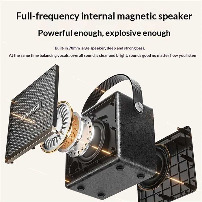 Awei KA30 Портативная Bluetooth 5.3 Колонка 10W. Есть доставка