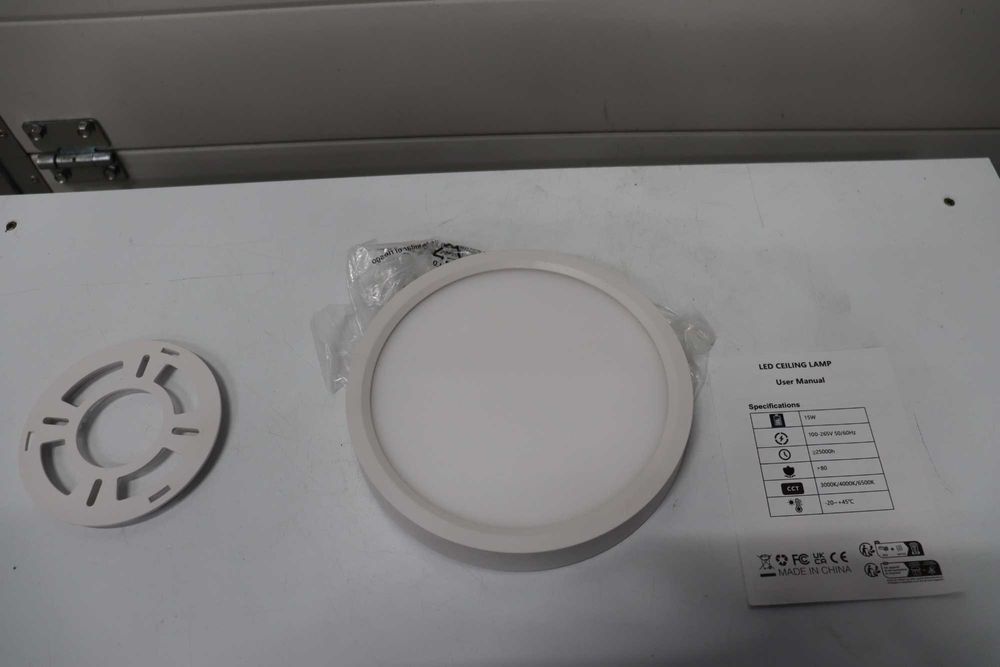 Hepside LED таванно осветление – 3000 K/4000 K/6500 K, 18W