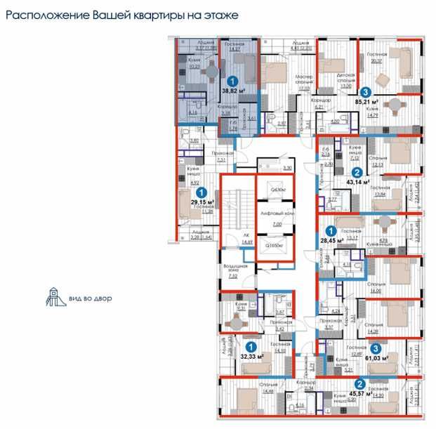 ЦЕНРТ НОВОГО ТАШКЕНТА! 1 комн 38,82м² за м²= 900у.е Ипотека/Рассрочка