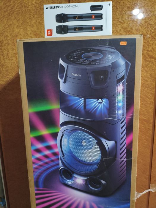 Караоке SONY + Подарък JBL микрофони