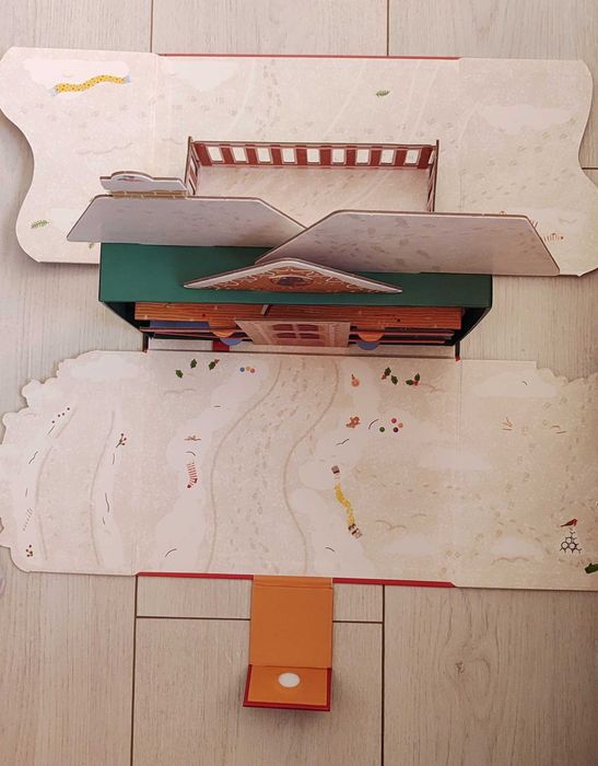 Книга пъзел игра Работилницата на ДЯДО КОЛЕДА