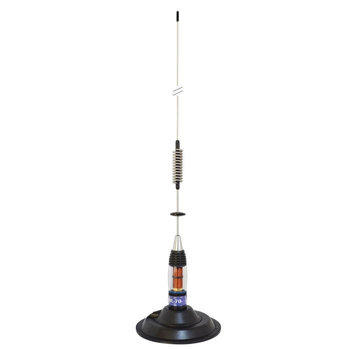 Antena statie CB PNI ML70 lungime 70cm 26-30MHz , 200W cu magnet 145