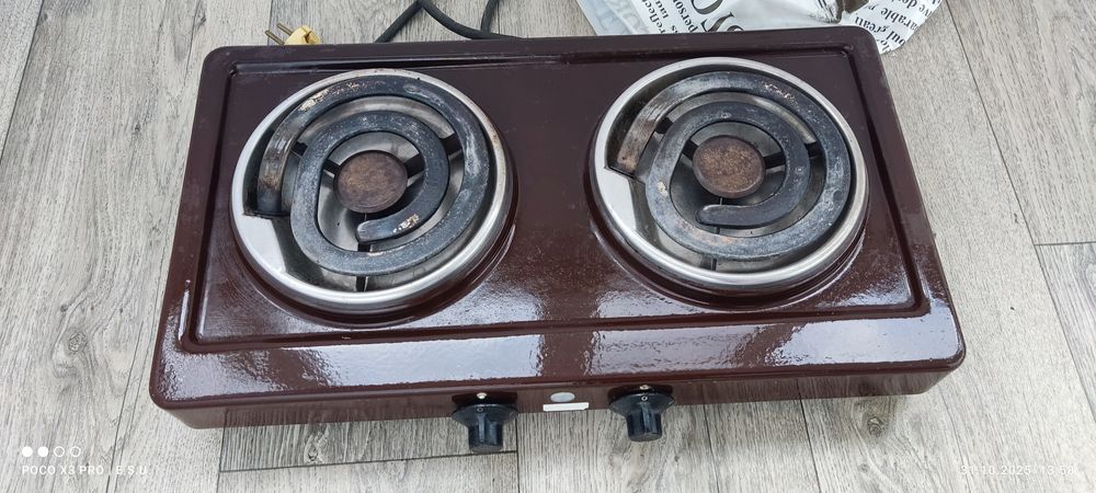 Двухкомфорная электро плитка