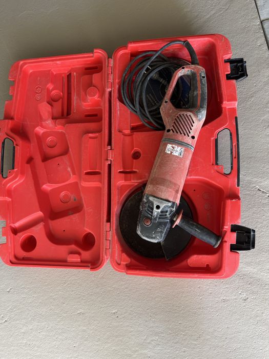 Hilti AG 230-27DB, polizor unghiular („flex”) profesional mare, pentru discuri de 230 mm.