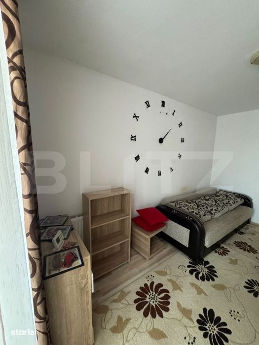 Apartament o camera,  40 mp, decomandat, zona Porii