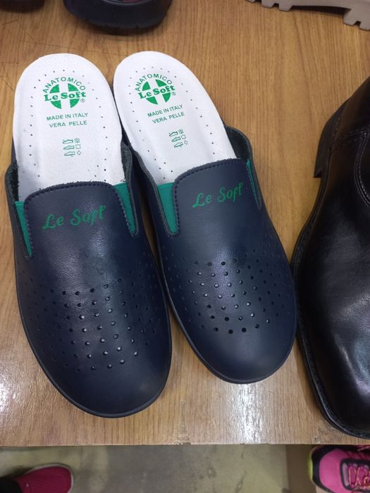 Кожаная обувь из  Италии