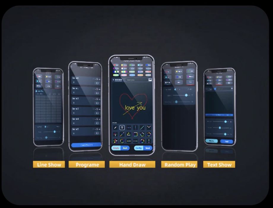 Promotie! Laser 6W RGB bluetooth APP Control