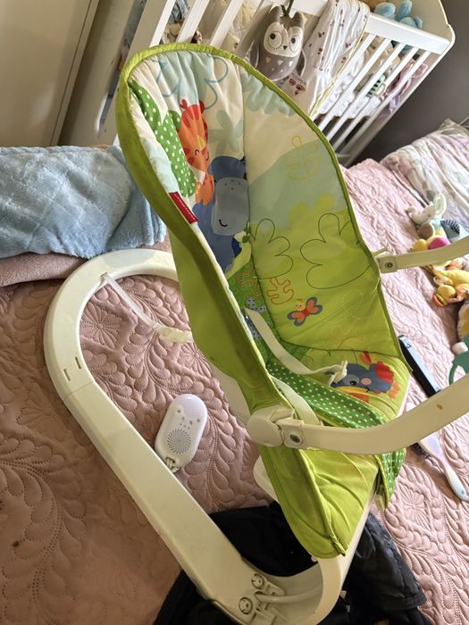 Шезлонг с вибрации