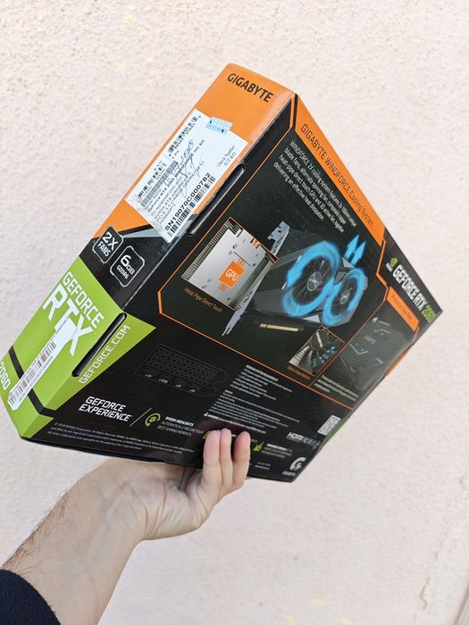 Gigabyte RTX 2060 WindForce OC 6GB — Идеальное состояние