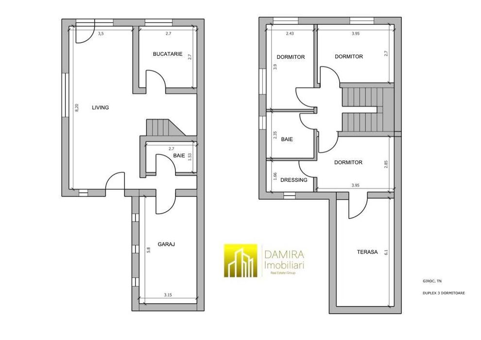 Vând DUPLEX NOU,Giroc - Timiș