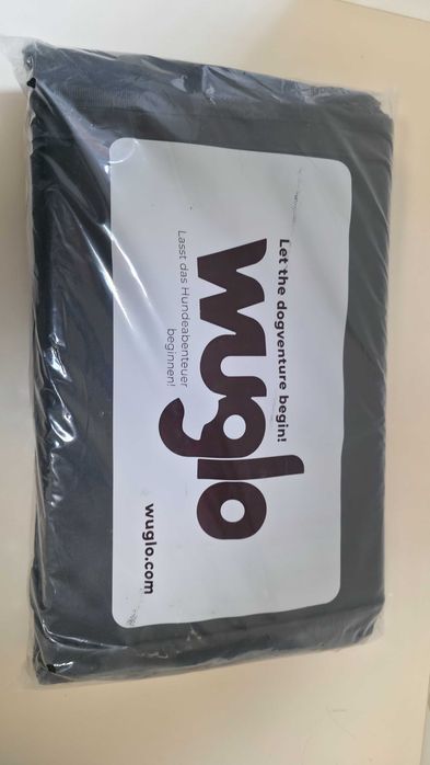 Wuglo Scaun Auto pentru Câini Design Impermeabil pentru Câini Medii-Mari până la 18 kg – Negru