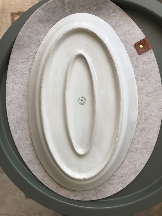 Чиния порцела овал