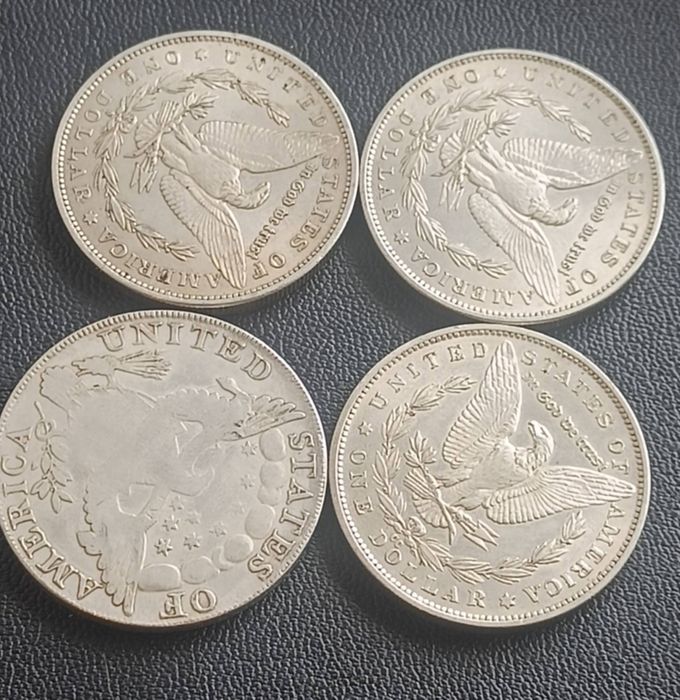 4 monede 1 dolar american