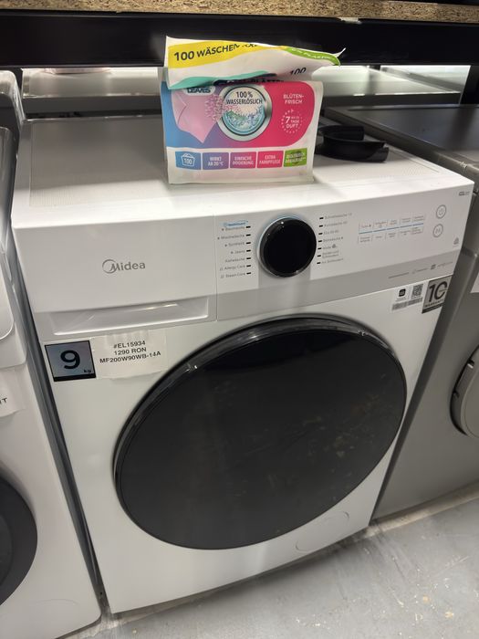 Masina de spalat rufe 9kg Midea MF200W90WB-14A