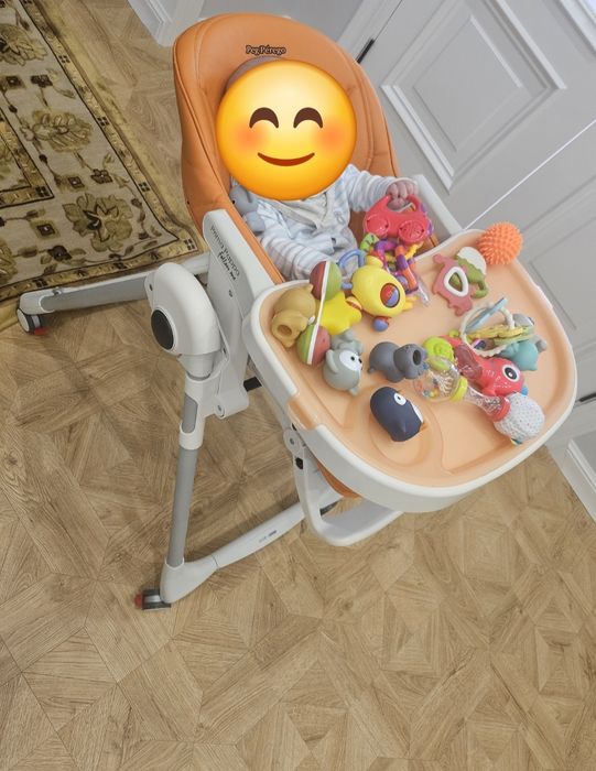 Peg perego стульчик для кормления 3положени