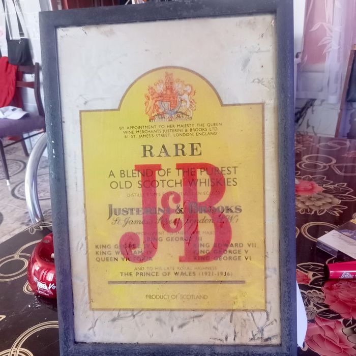 Oglinda publicitara J&B