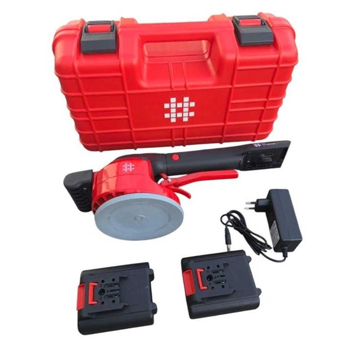 Виброчук за плочки 123 мм, SHIJING 9390, 16V, до 100 кг, в куфар