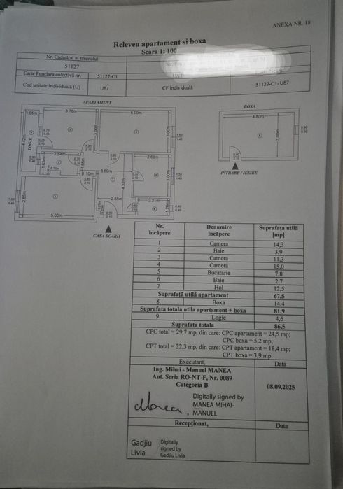 Vand apartament,persoana fizica