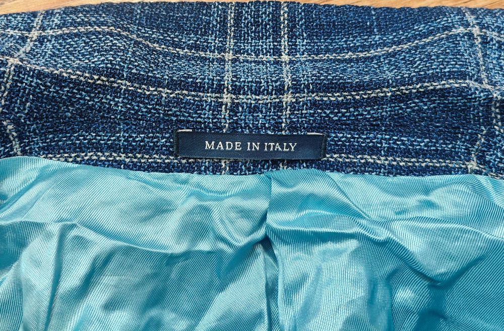 BOGGI Milano Оригинално мъжко сако Вълна / Коприна / Лен Размер 48 / М