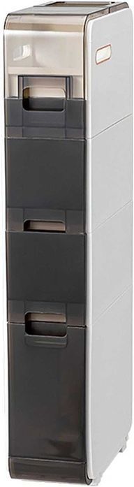 Sertar depozitare slim 95.5 cm, alb, baie/dormitor