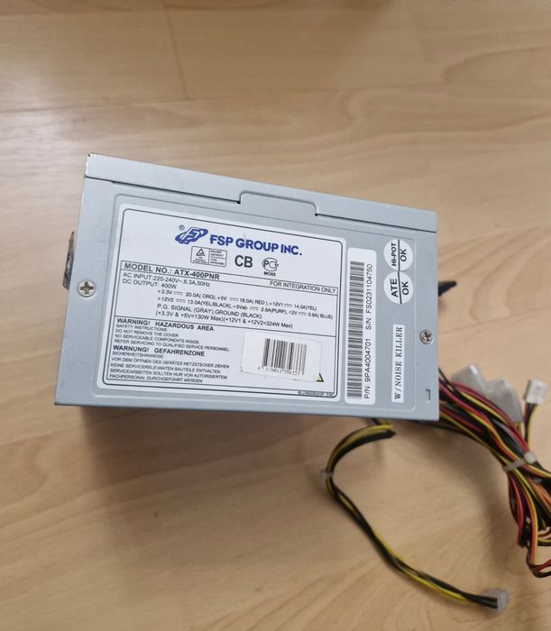 Блок Питания FSP ATX-400PNR