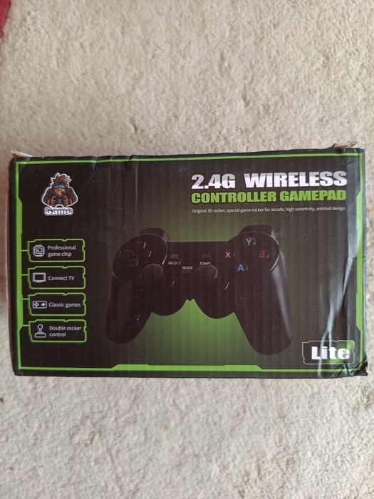 Consolă Jocuri Retro M8 4K 2.4GHz HDMI Stick Wireless Controller GamePad 20.000 Games - NOU / SIGILAT