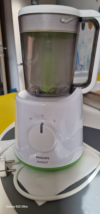 Vând stație de gătit cu aburi și blender 2 în 1 Philips Avent, modelul SCF870/20