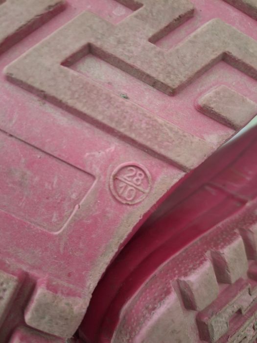 Сапожки резиновые р 28